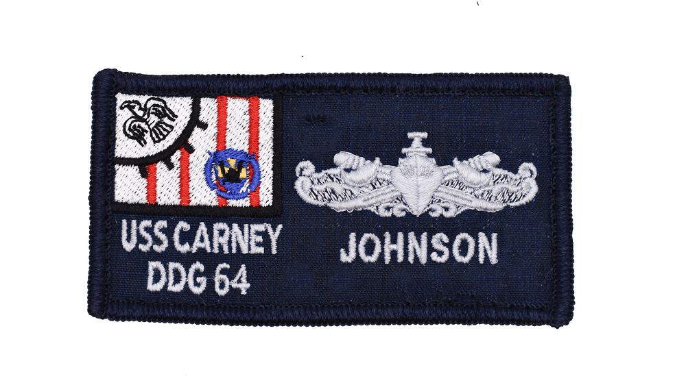 11.- USS CARNEY DDG 64 — LC EMBROIDERY & CLEANERS
